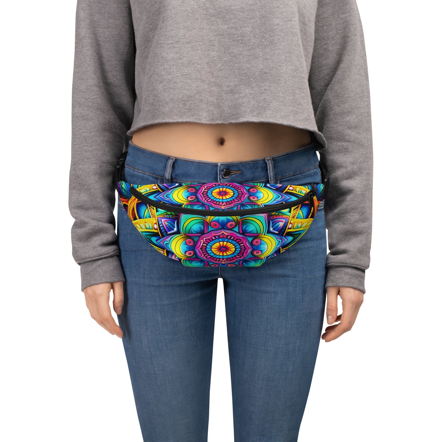 Trippy Mandala Fanny Pack