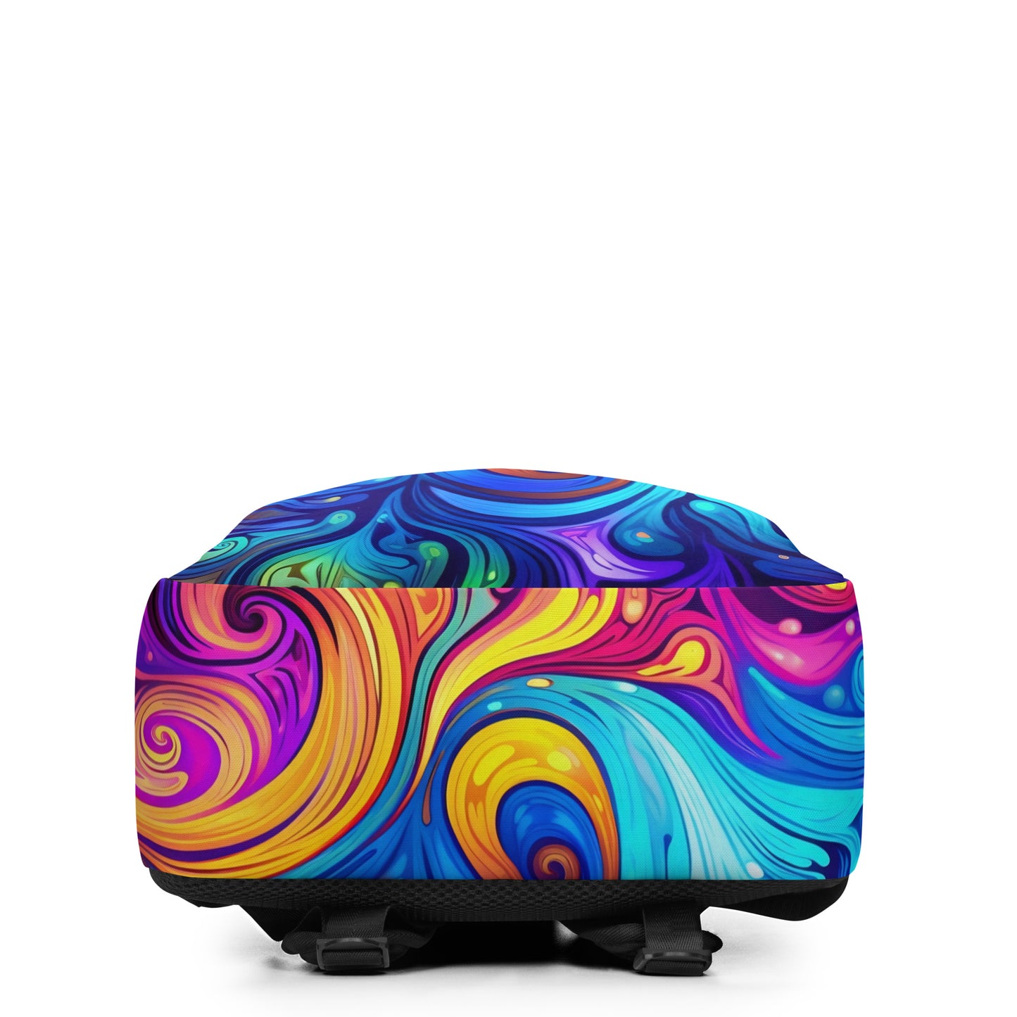 Trippy Design Minimalist Backpack