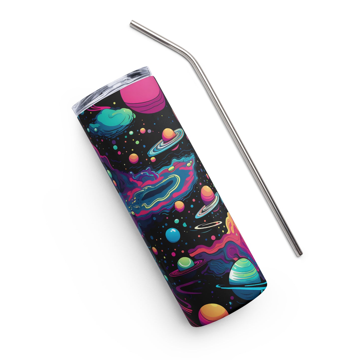 Neon Space Stainless steel tumbler