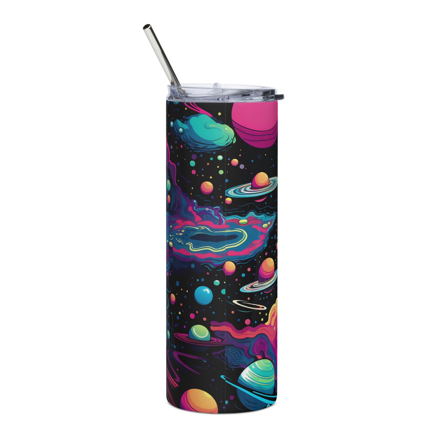 Neon Space Stainless steel tumbler