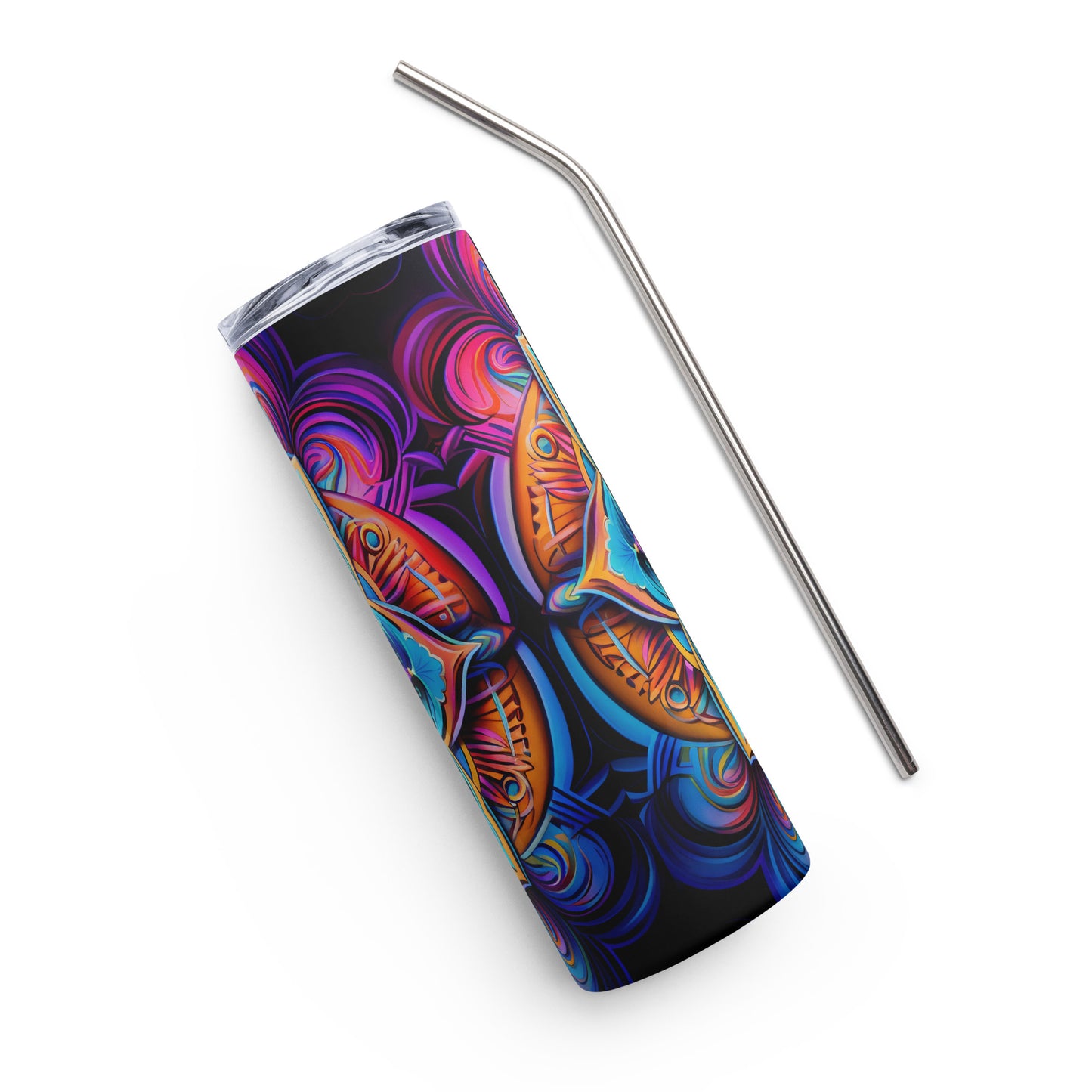 Mandala Stainless steel tumbler
