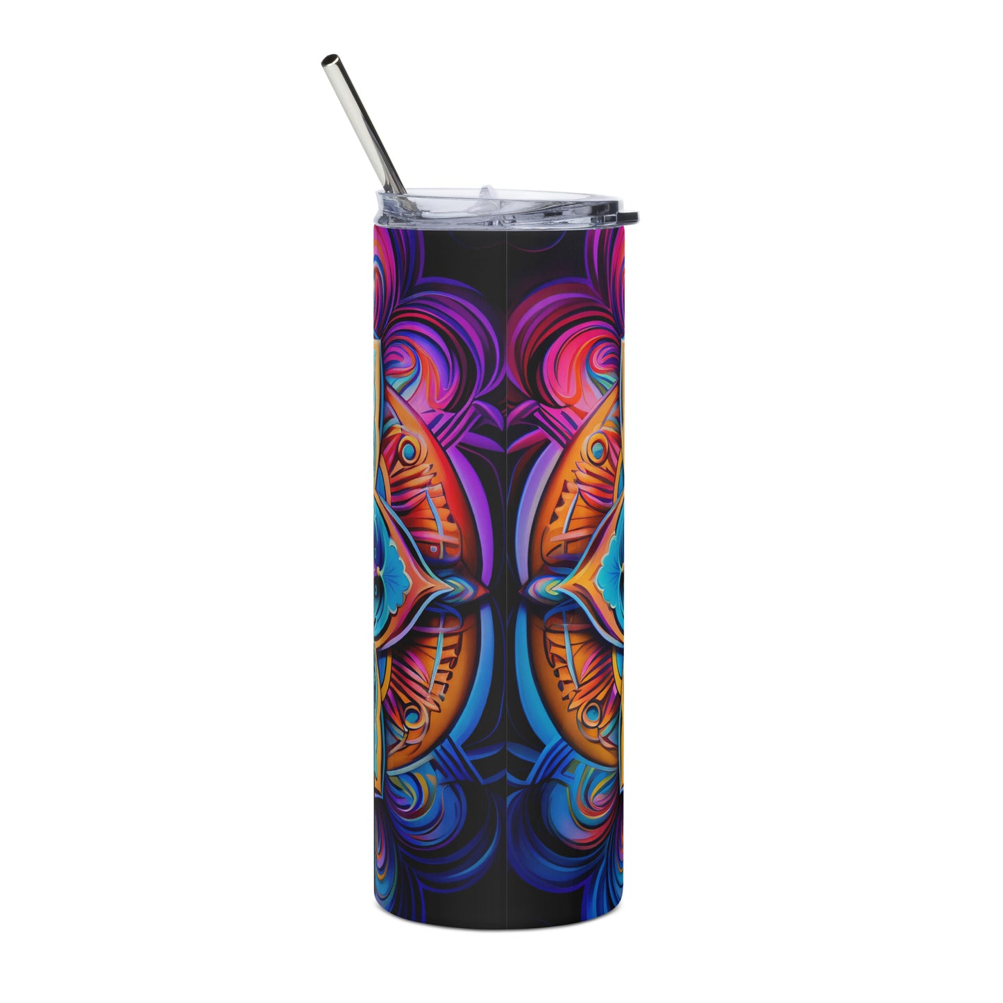 Mandala Stainless steel tumbler