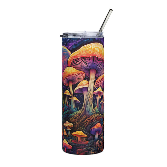Magic Mushroom Stainless steel tumbler