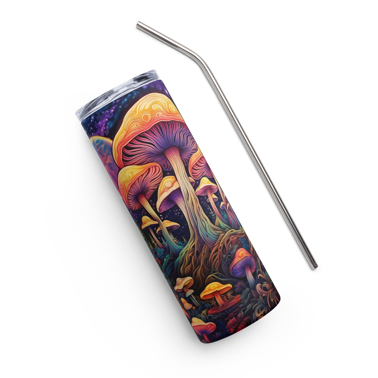 Magic Mushroom Stainless steel tumbler