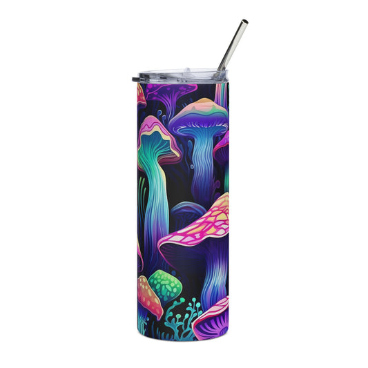 Magic Mushroom Stainless steel tumbler