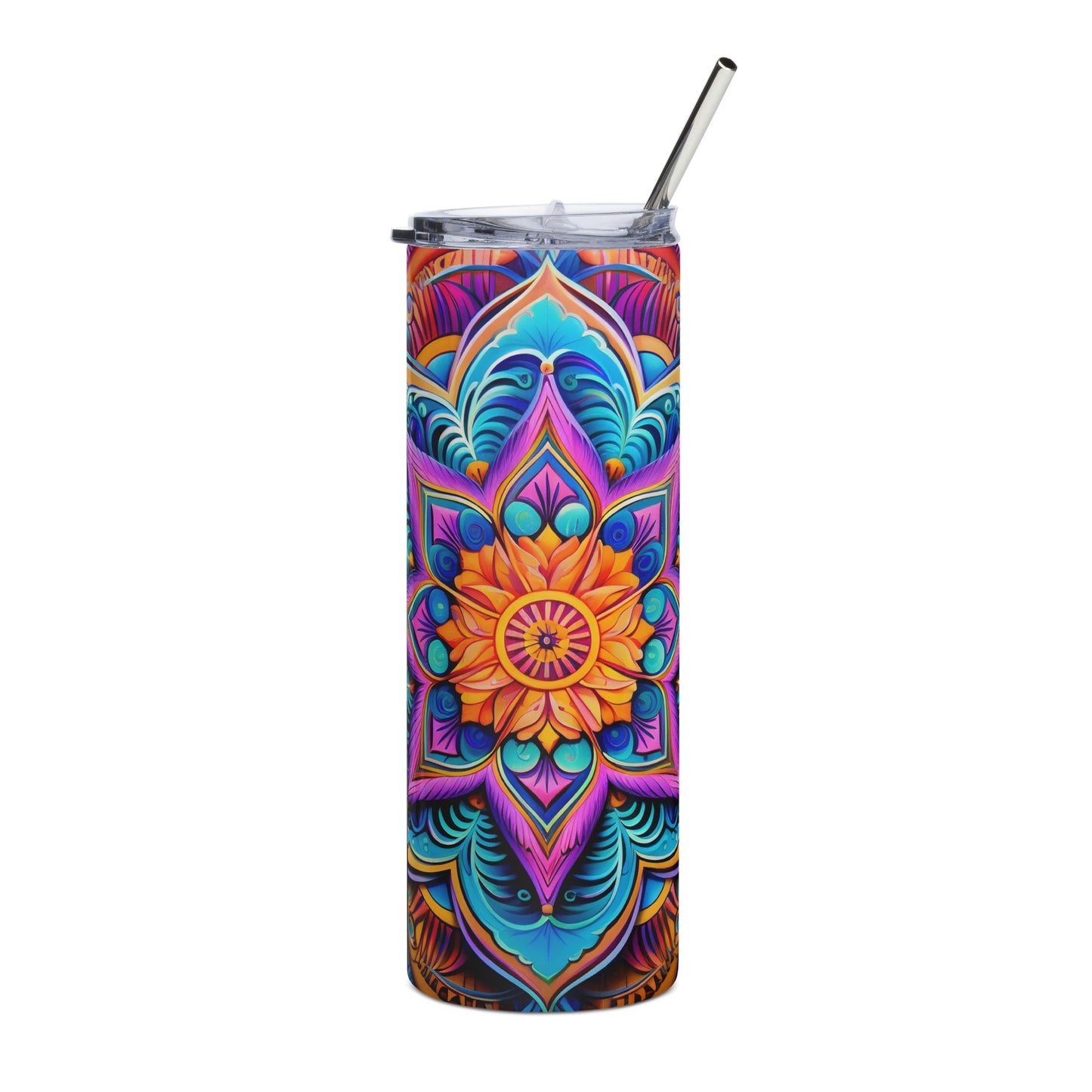 Mandala Stainless steel tumbler