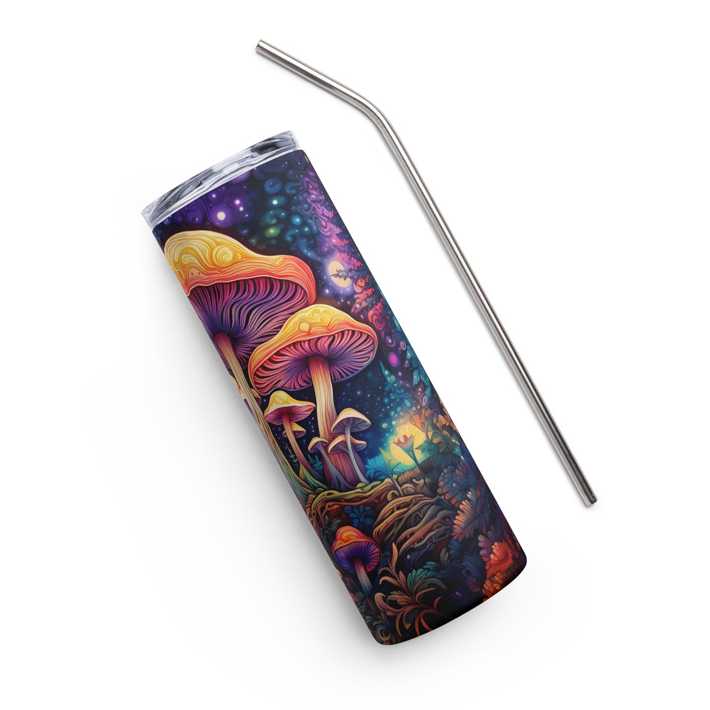 Magic Mushroom Stainless steel tumbler