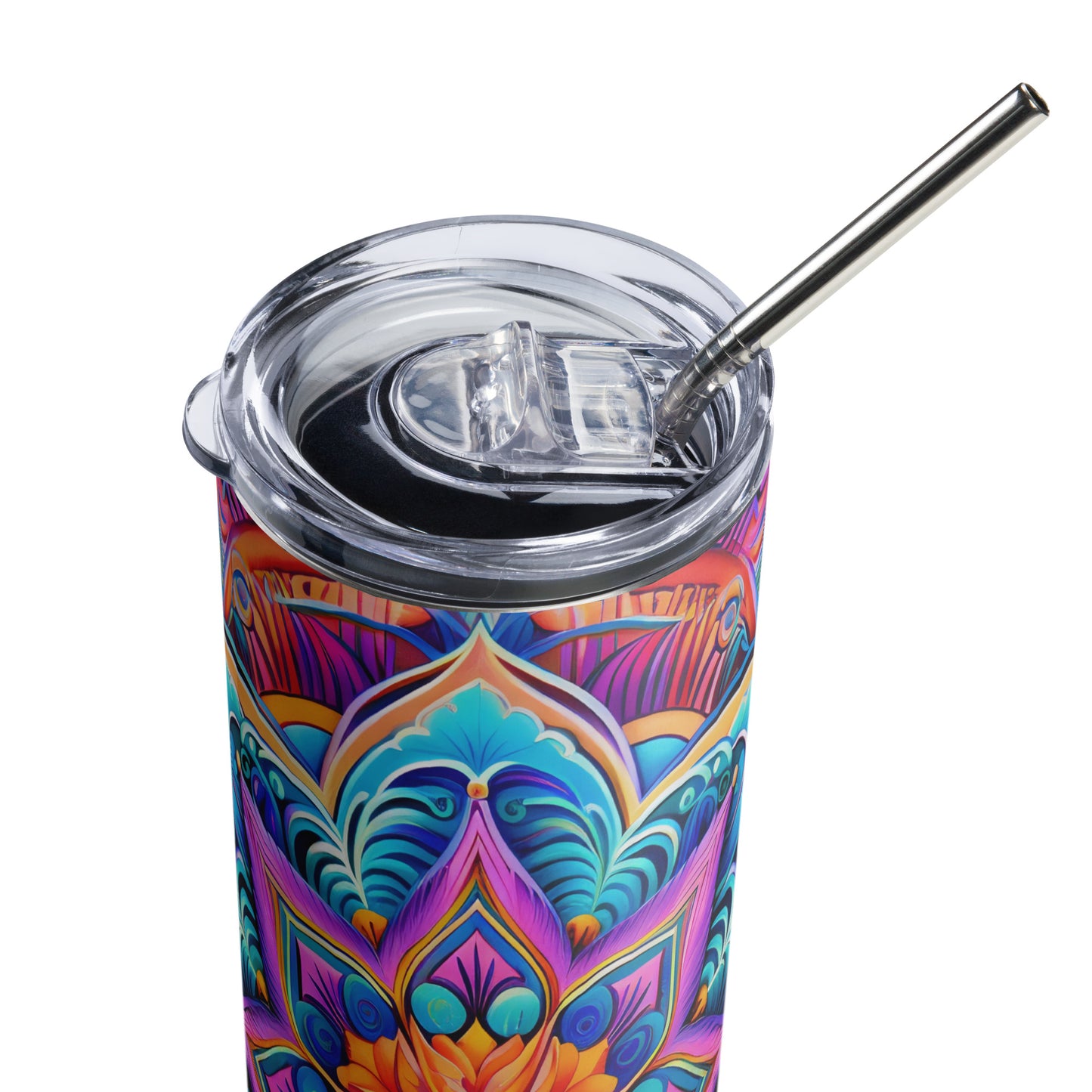 Mandala Stainless steel tumbler