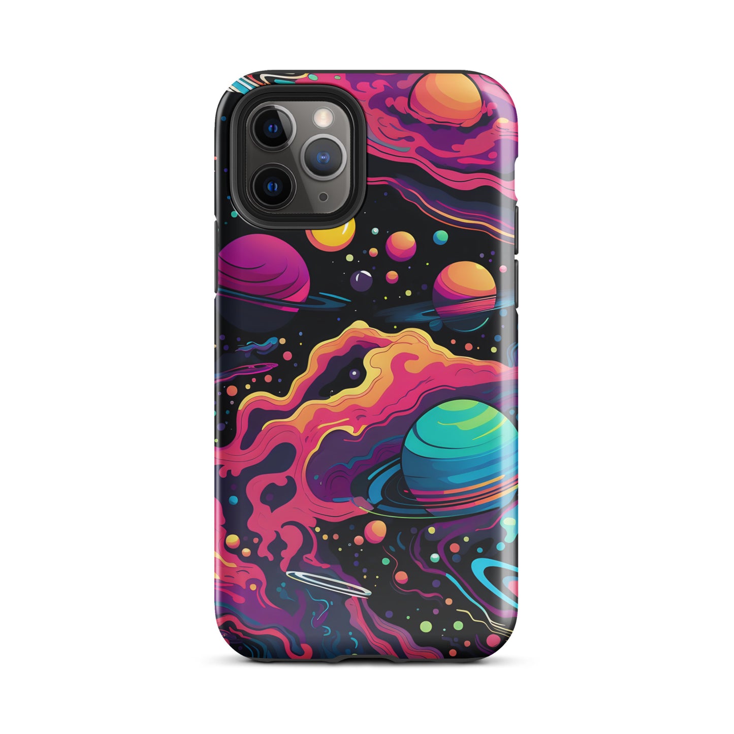 Neon Space Tough Case for iPhone®