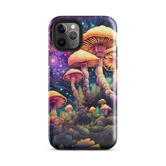 Neon Mushroom Forest Tough Case for iPhone®