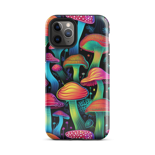 Psychedelic Mushroom Tough Case for iPhone®