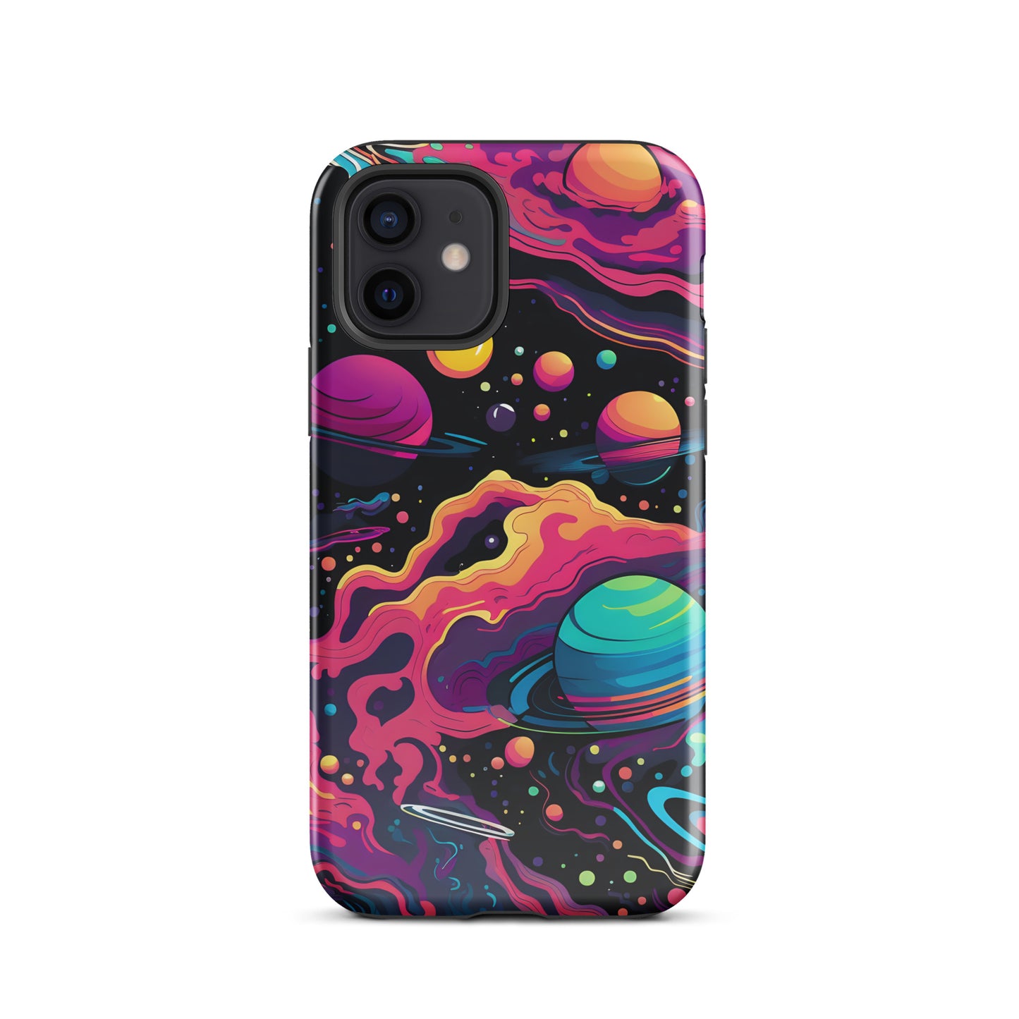 Neon Space Tough Case for iPhone®