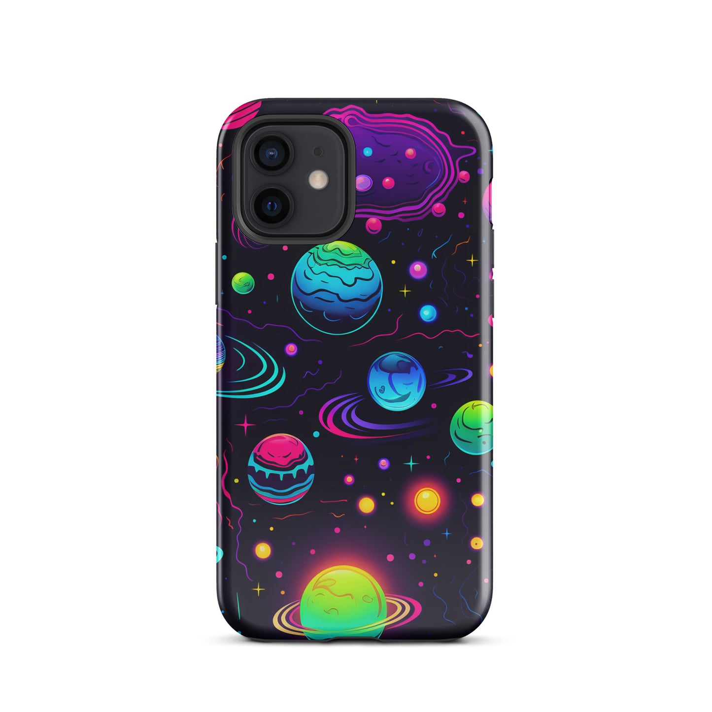 Neon Space Tough Case for iPhone®