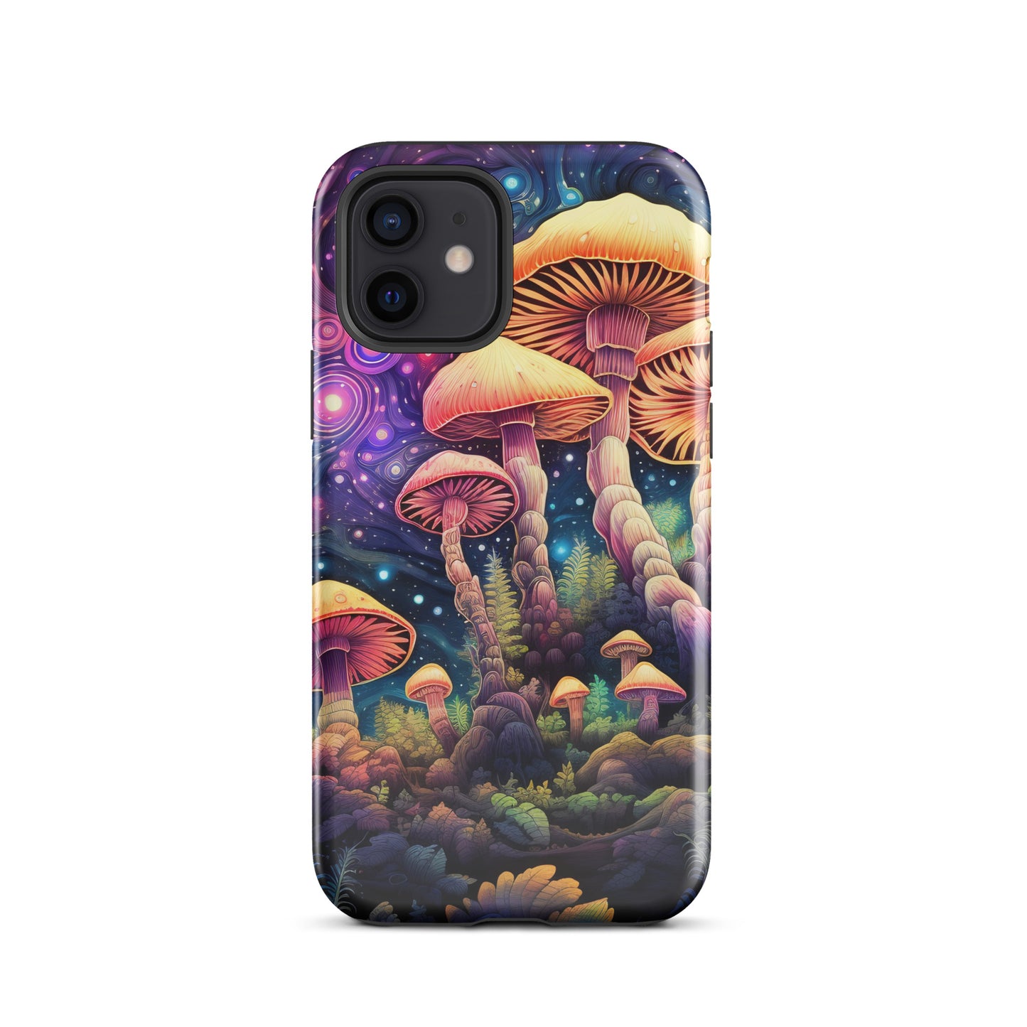 Neon Mushroom Forest Tough Case for iPhone®