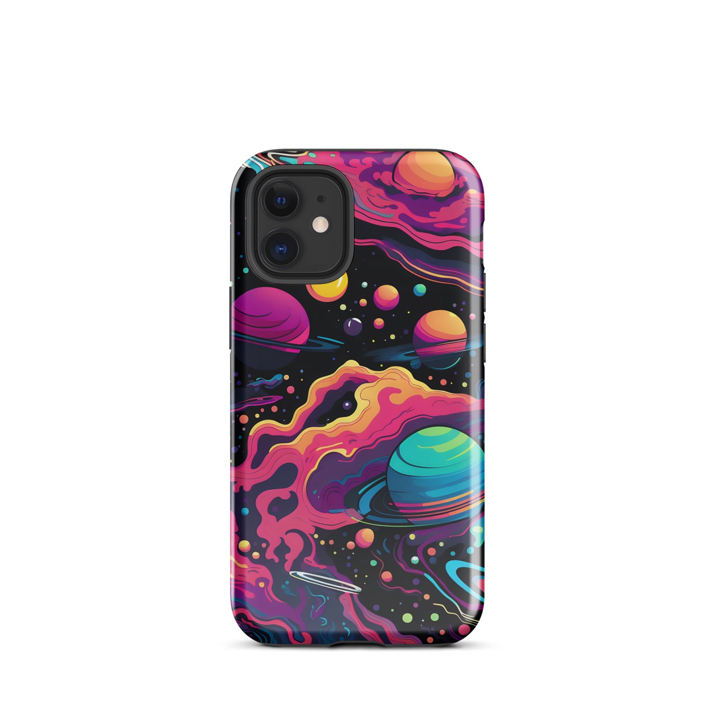 Neon Space Tough Case for iPhone®