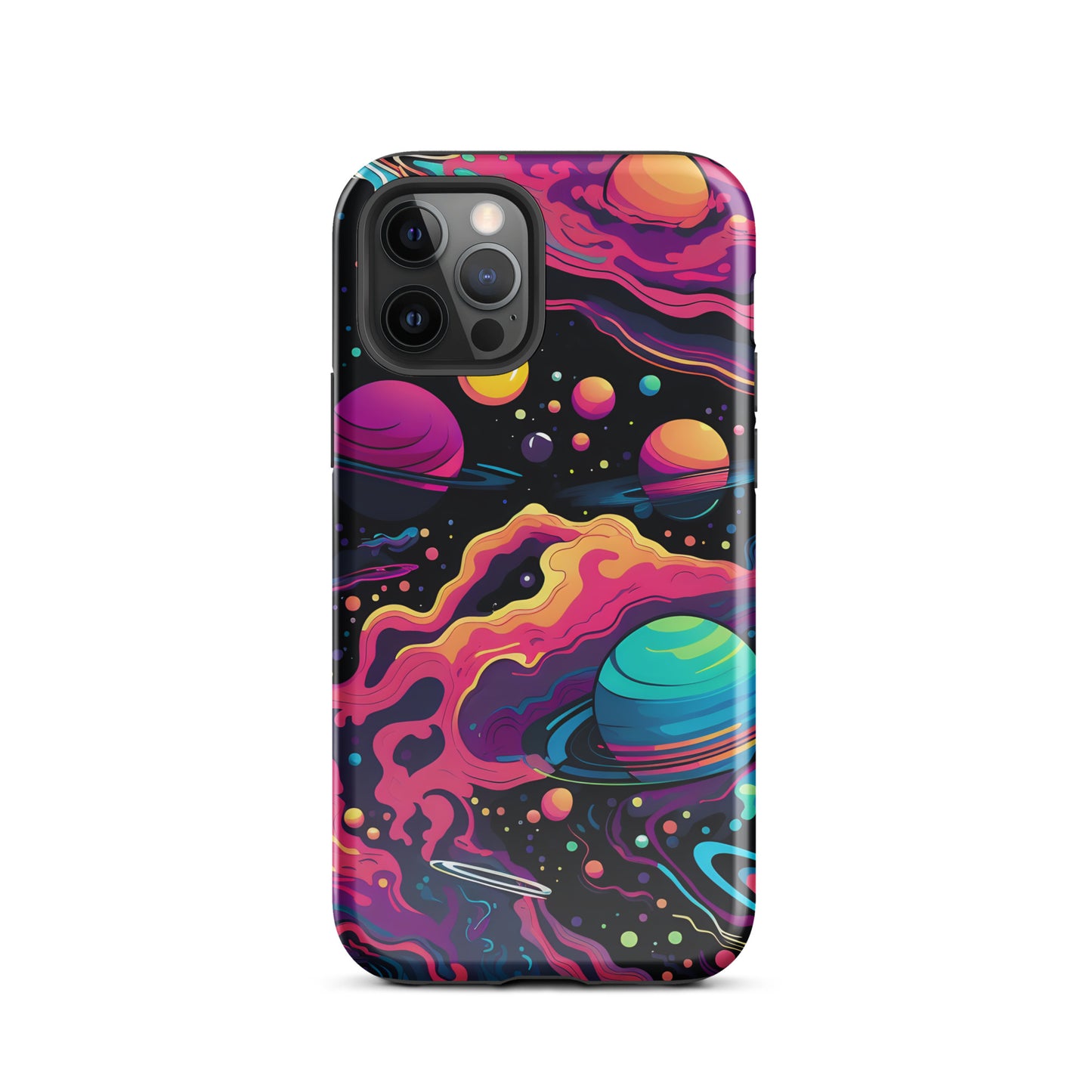 Neon Space Tough Case for iPhone®