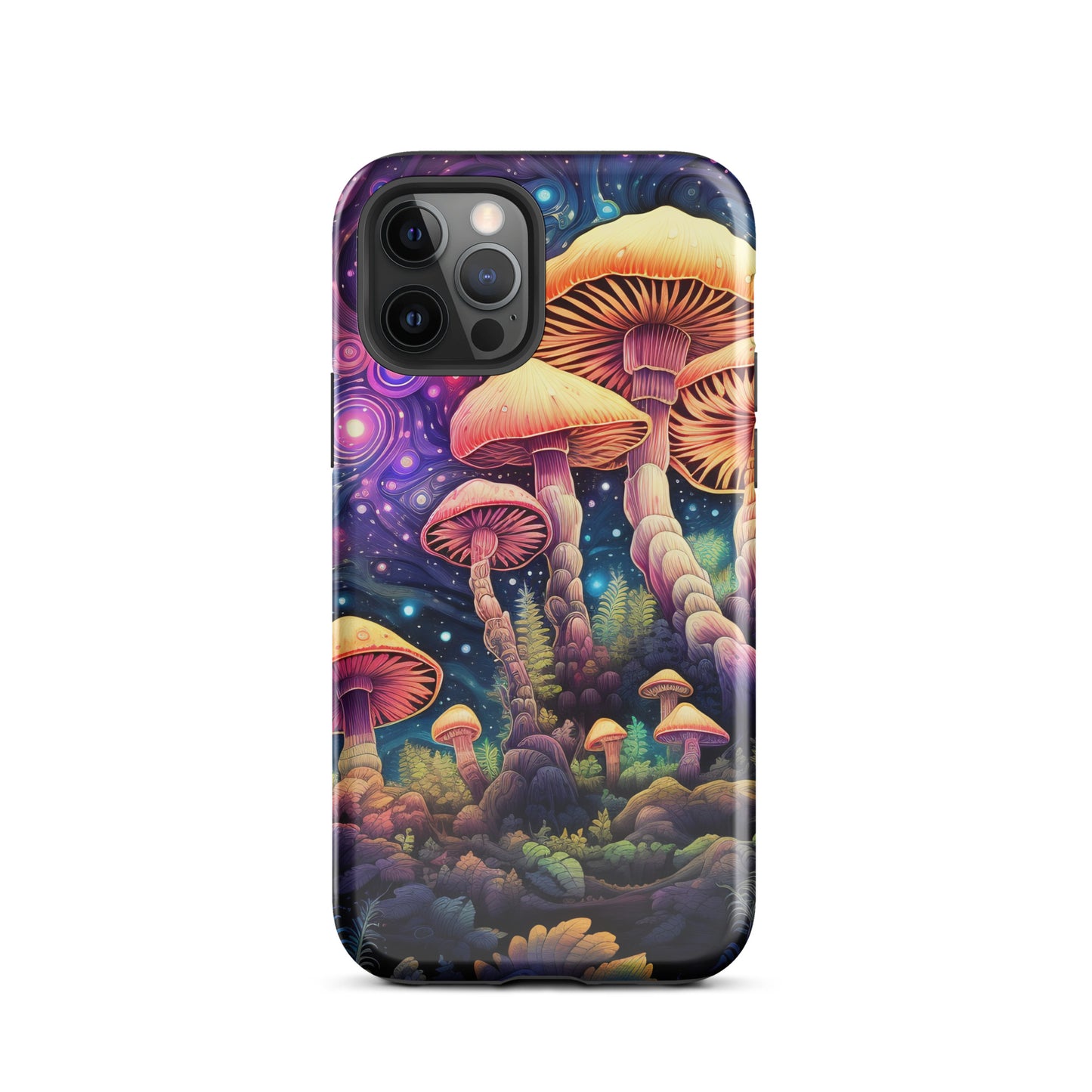 Neon Mushroom Forest Tough Case for iPhone®