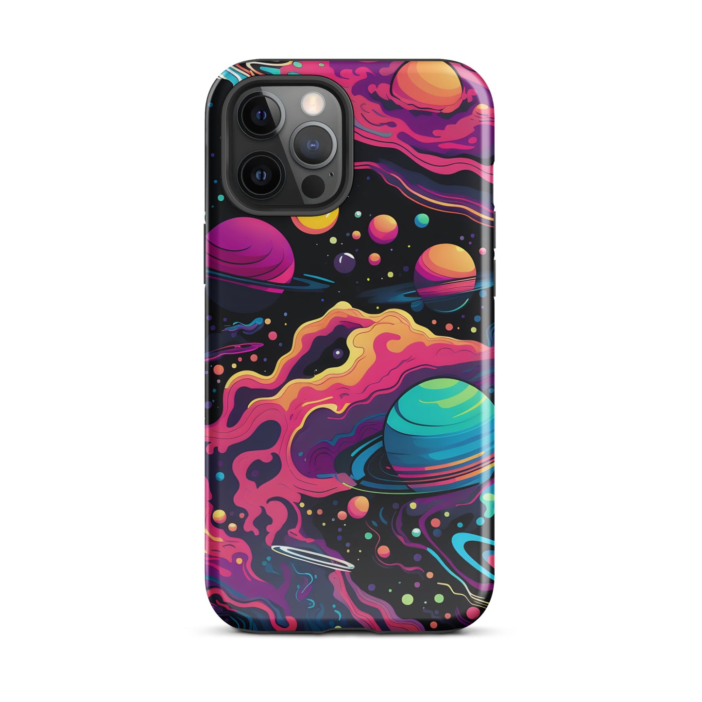 Neon Space Tough Case for iPhone®
