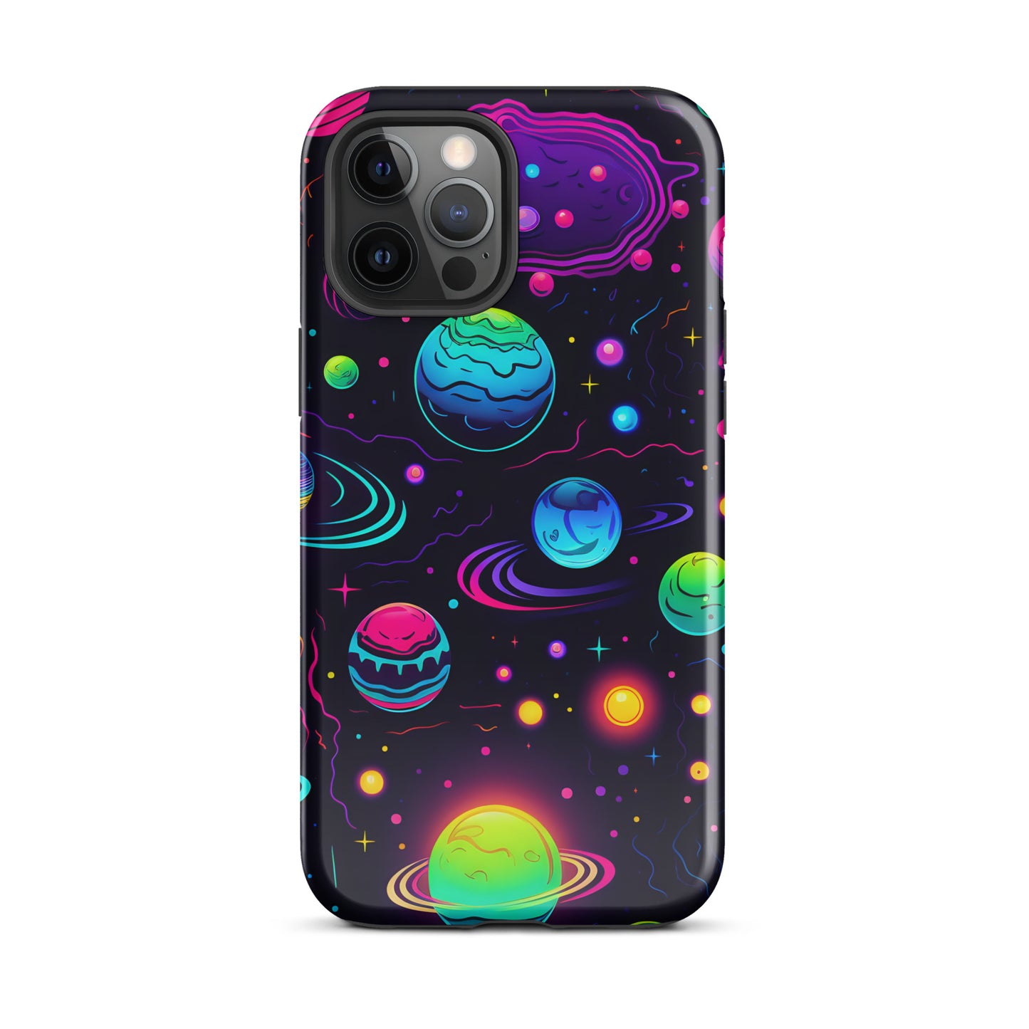 Neon Space Tough Case for iPhone®