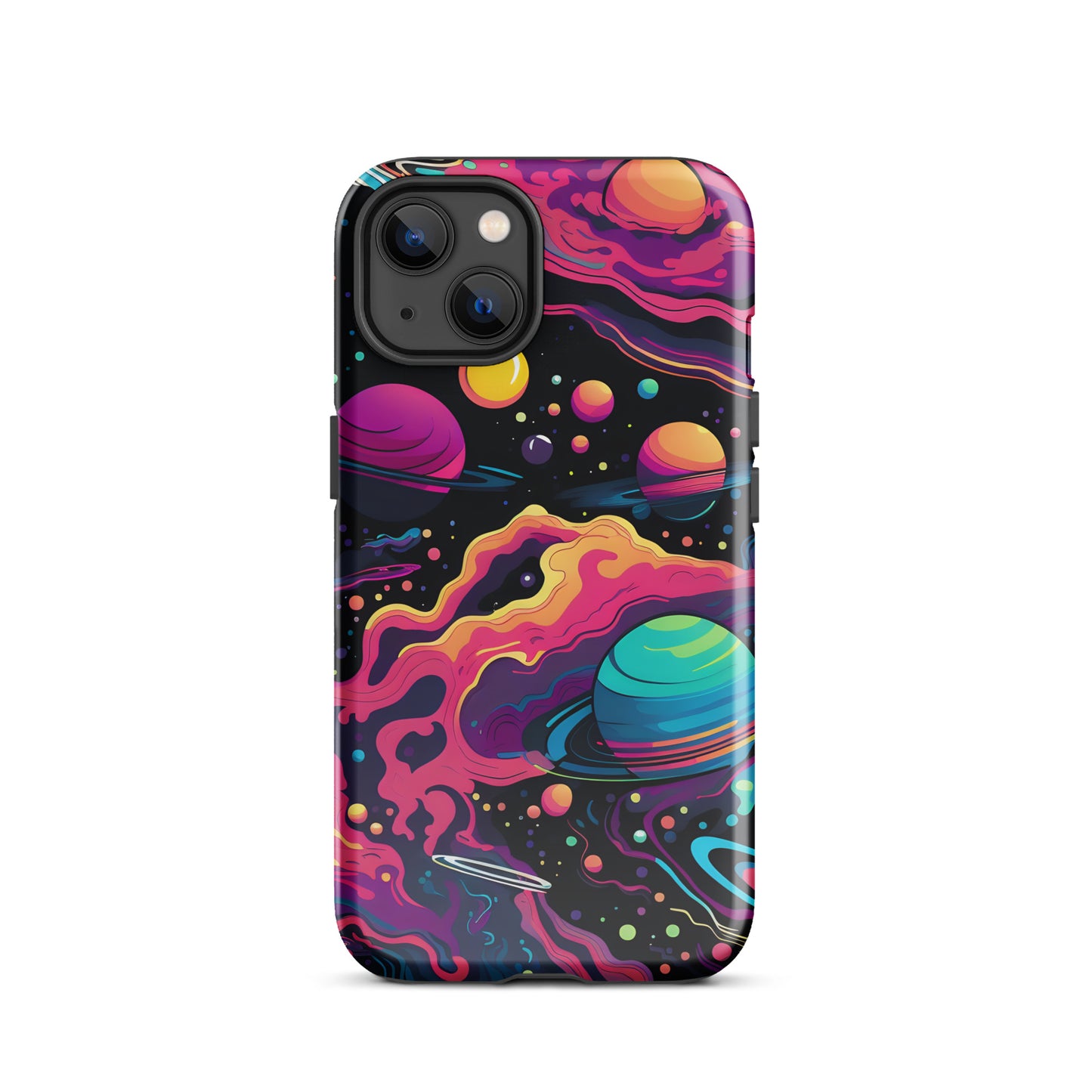 Neon Space Tough Case for iPhone®