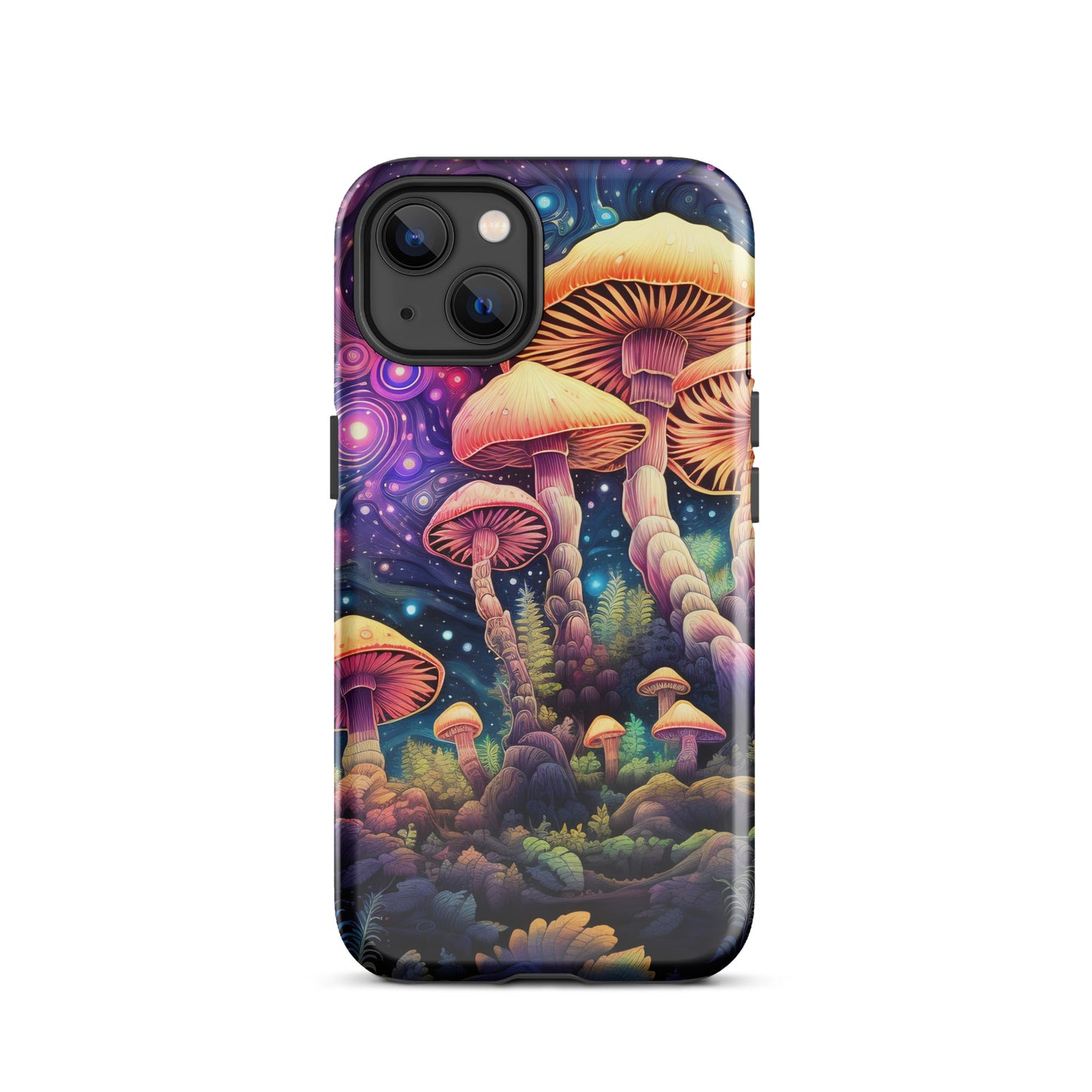 Neon Mushroom Forest Tough Case for iPhone®