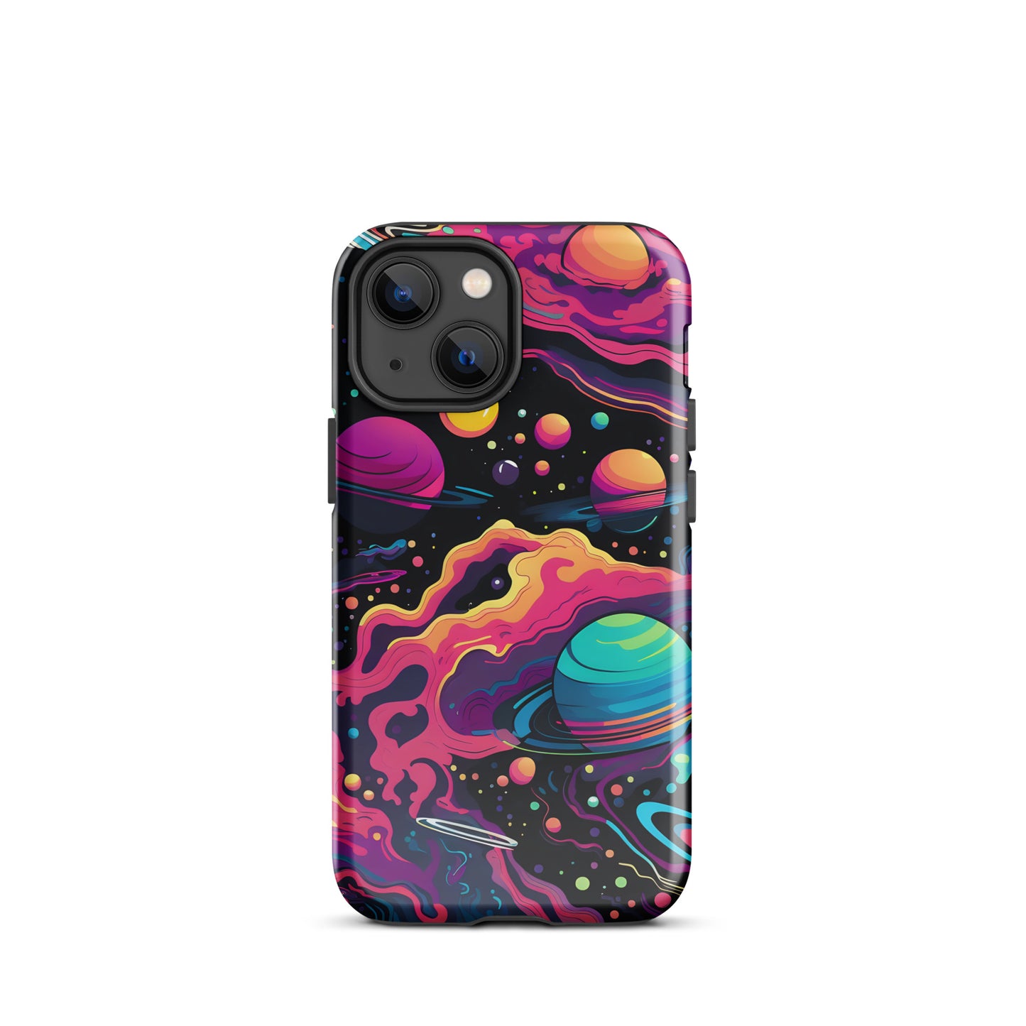 Neon Space Tough Case for iPhone®