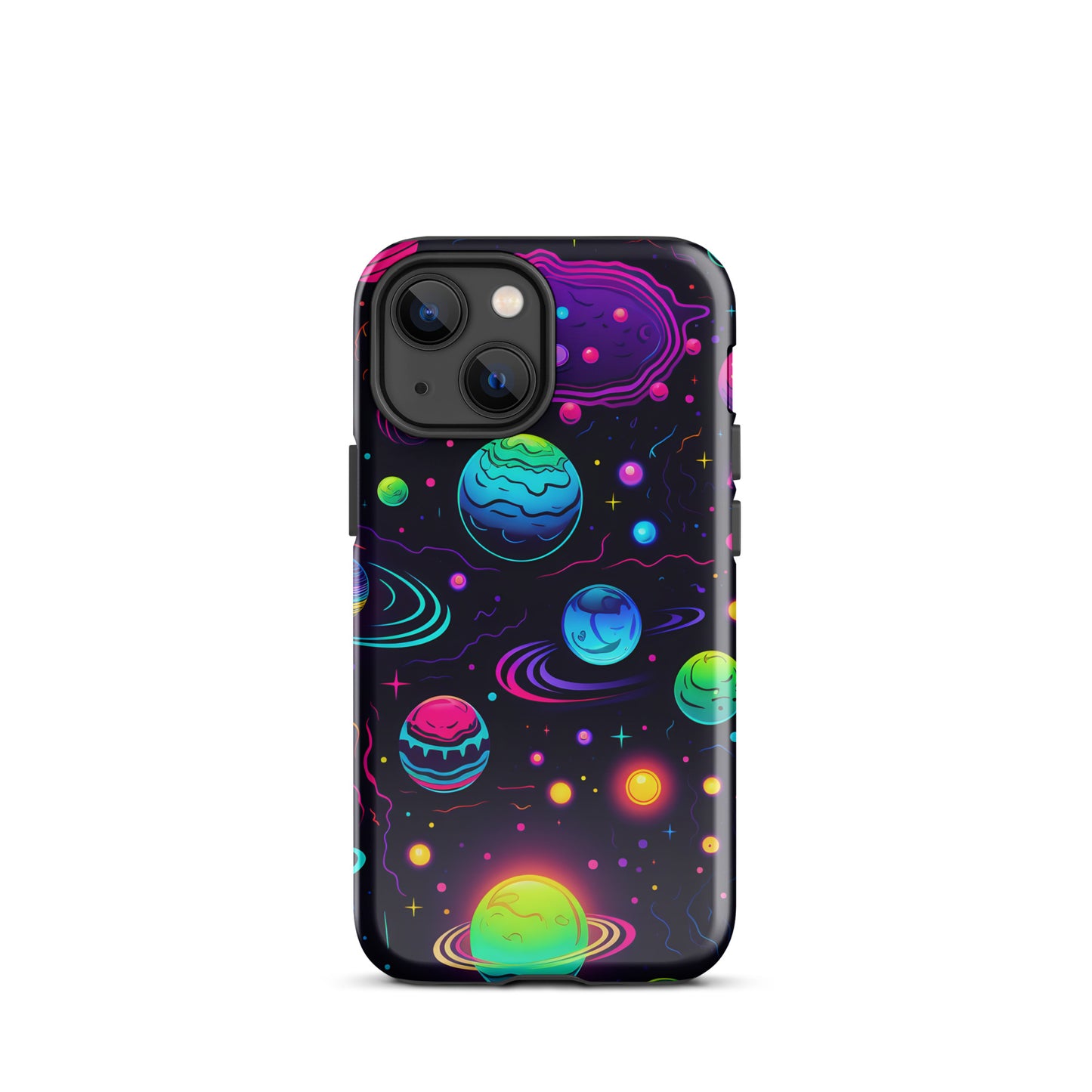 Neon Space Tough Case for iPhone®