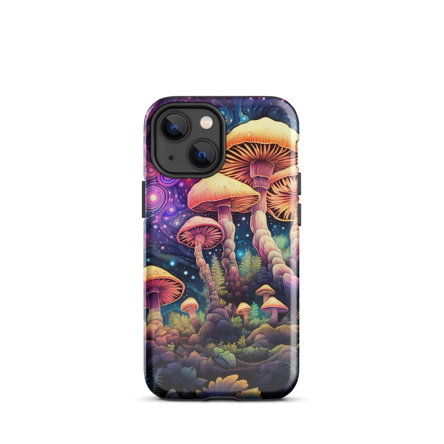 Neon Mushroom Forest Tough Case for iPhone®