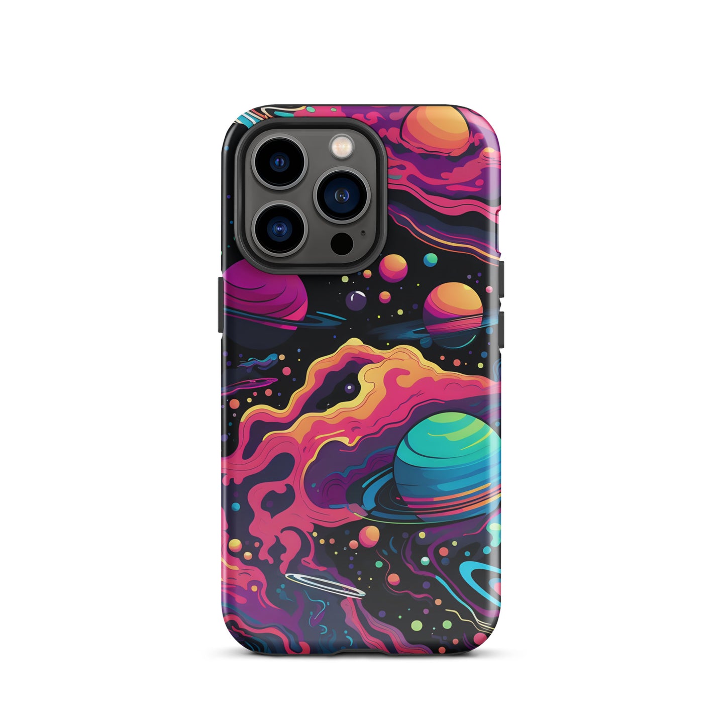 Neon Space Tough Case for iPhone®