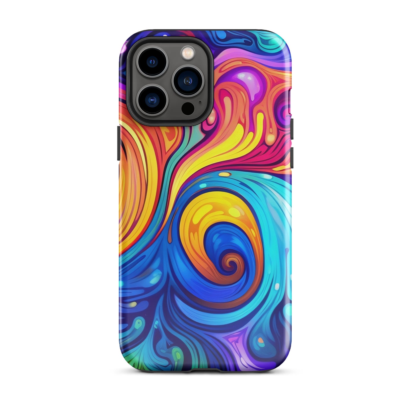 Neon Trippy Tough Case for iPhone®