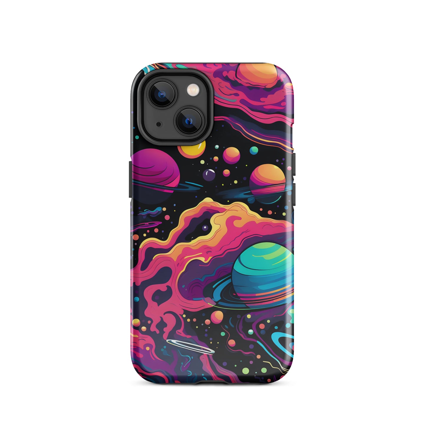 Neon Space Tough Case for iPhone®