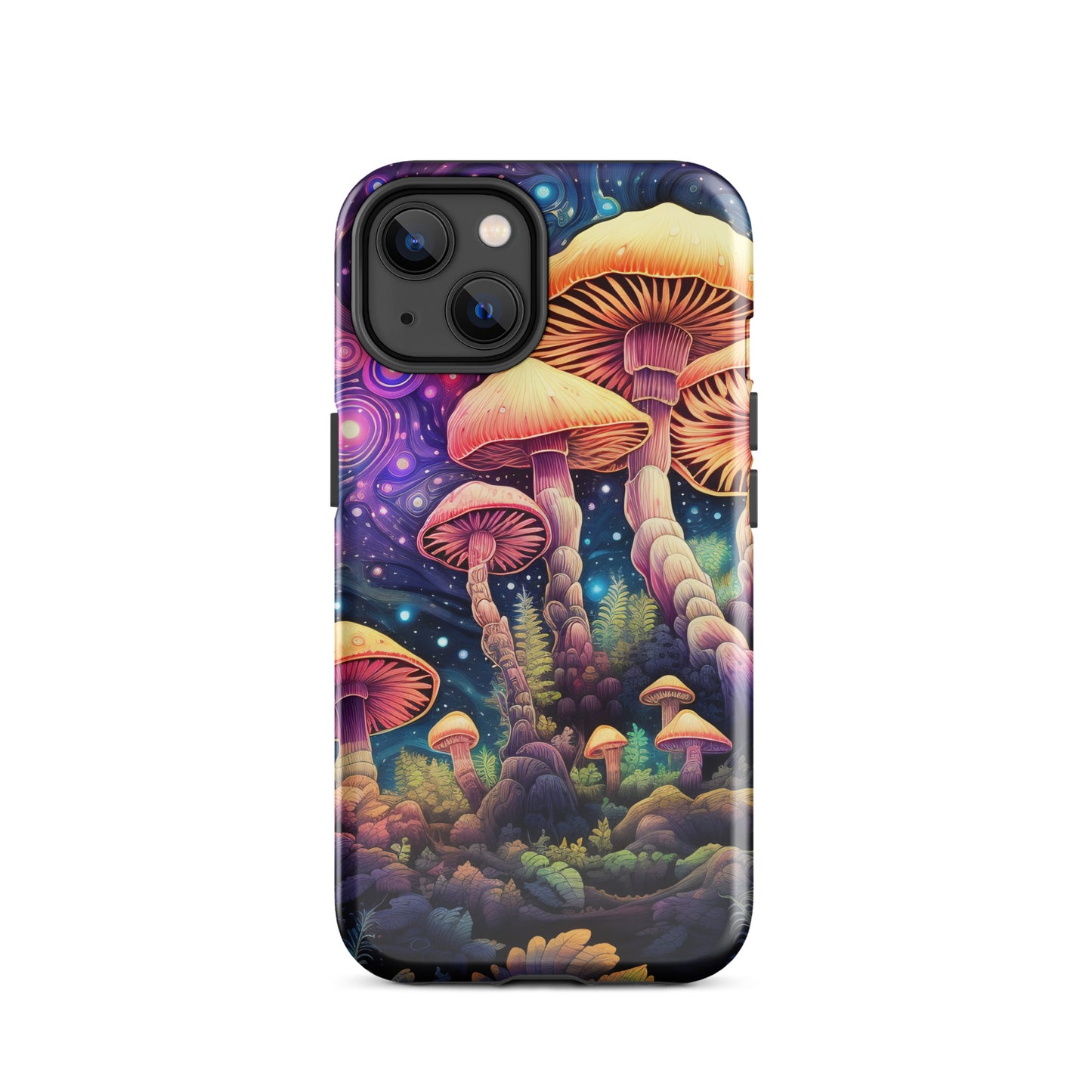Neon Mushroom Forest Tough Case for iPhone®
