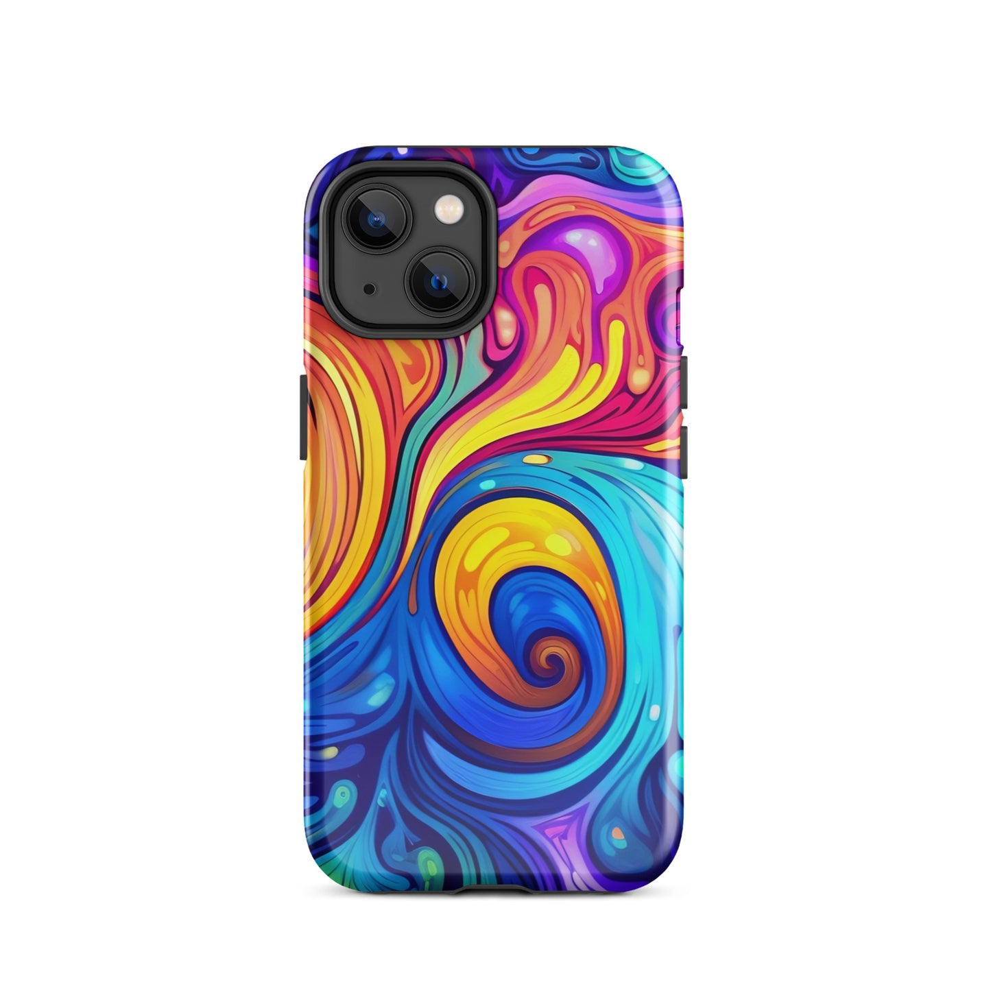 Neon Trippy Tough Case for iPhone®