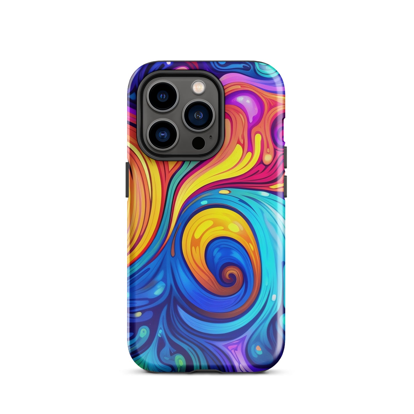 Neon Trippy Tough Case for iPhone®