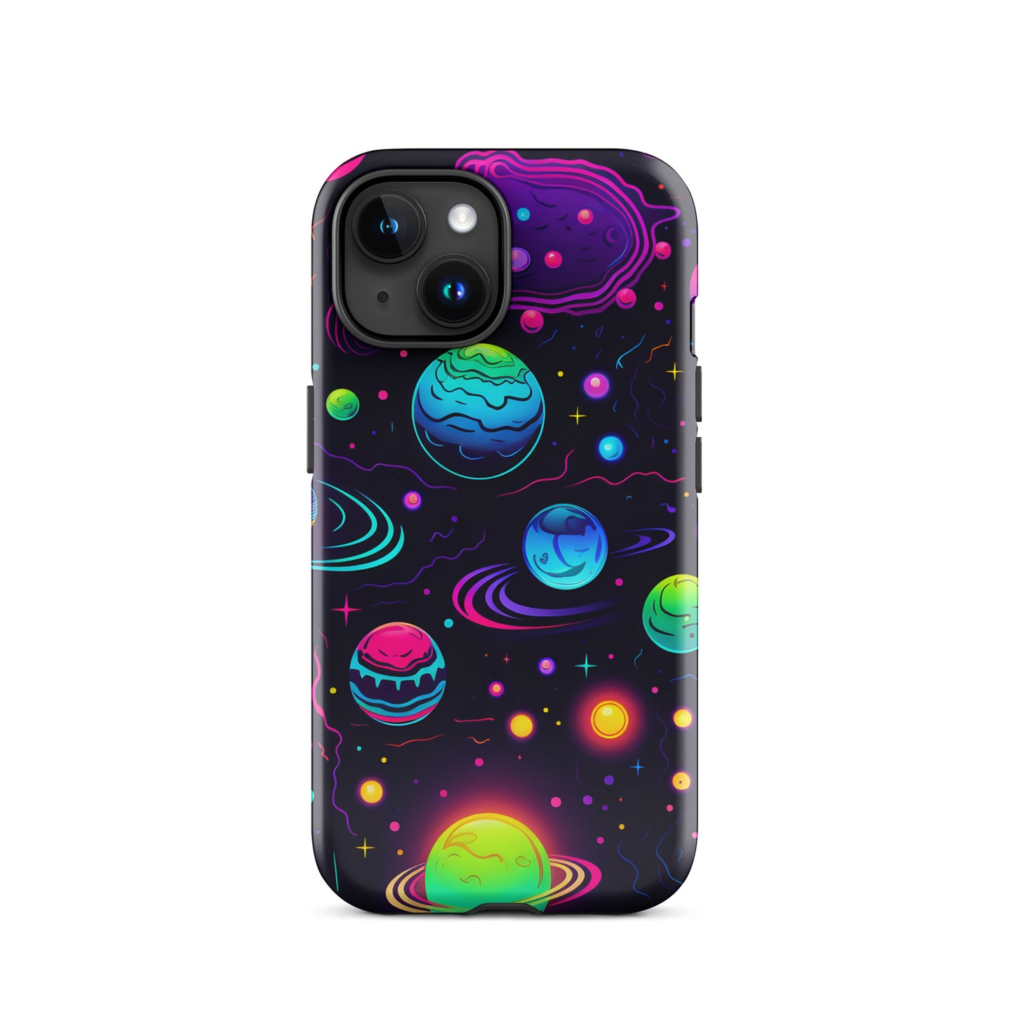 Neon Space Tough Case for iPhone®