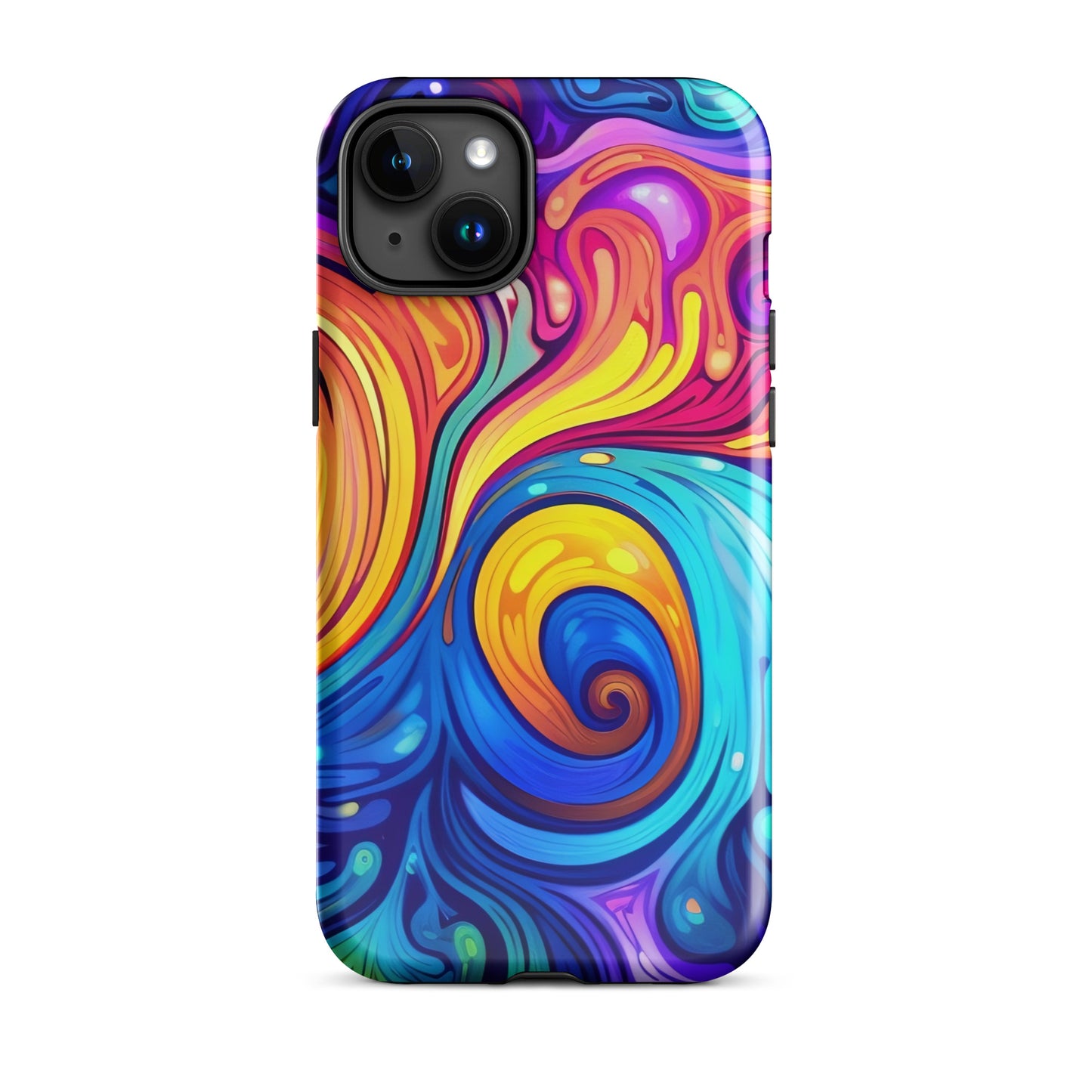Neon Trippy Tough Case for iPhone®