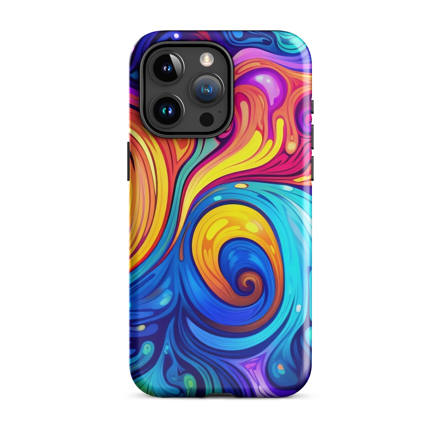 Neon Trippy Tough Case for iPhone®