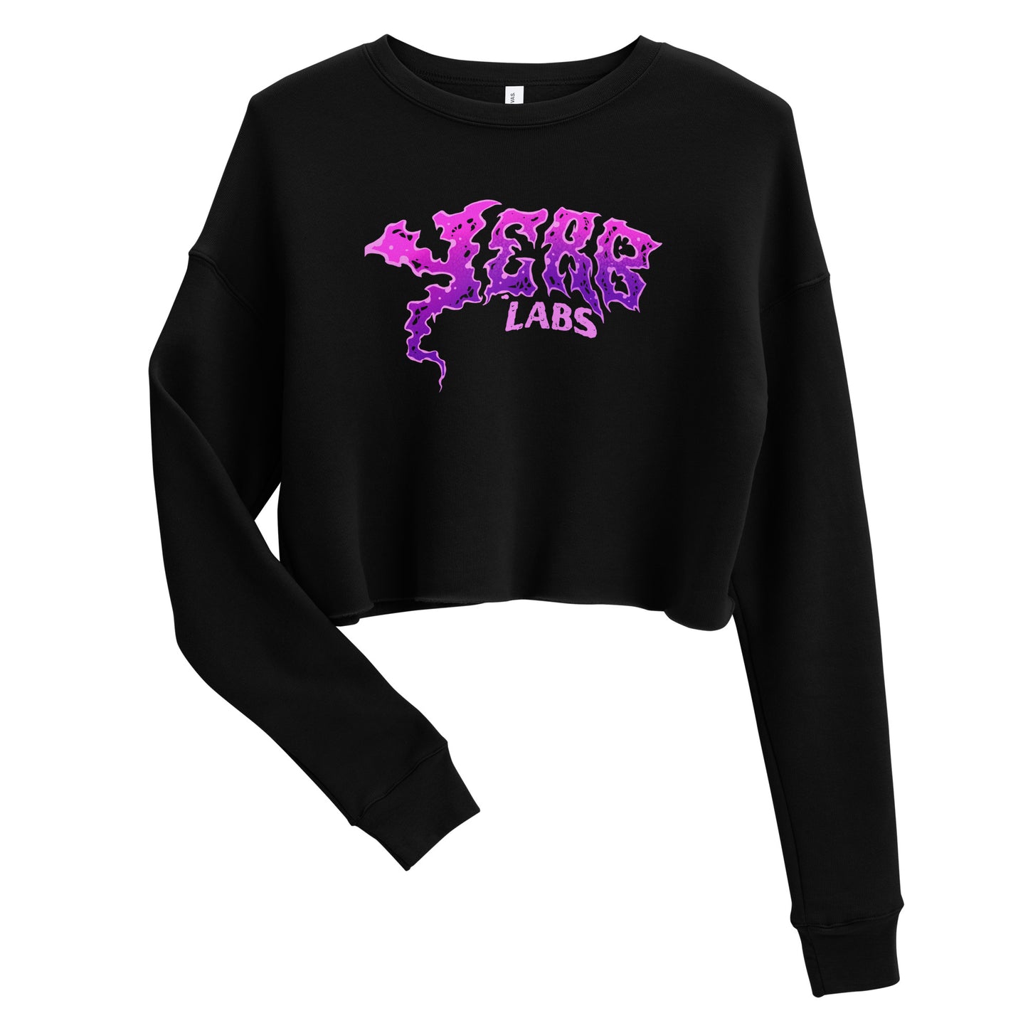 Yerb Labs Fleece Crop Sweatshirt