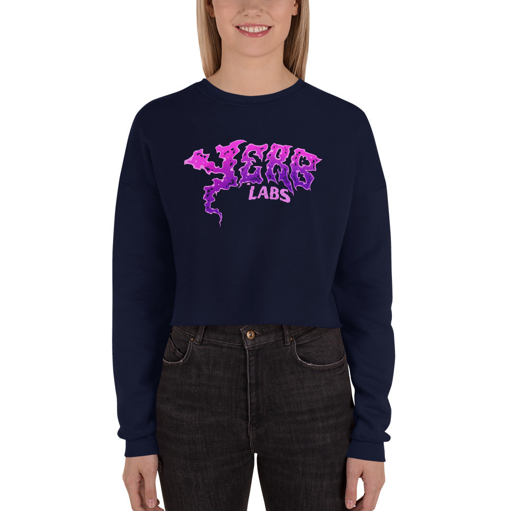 Yerb Labs Fleece Crop Sweatshirt