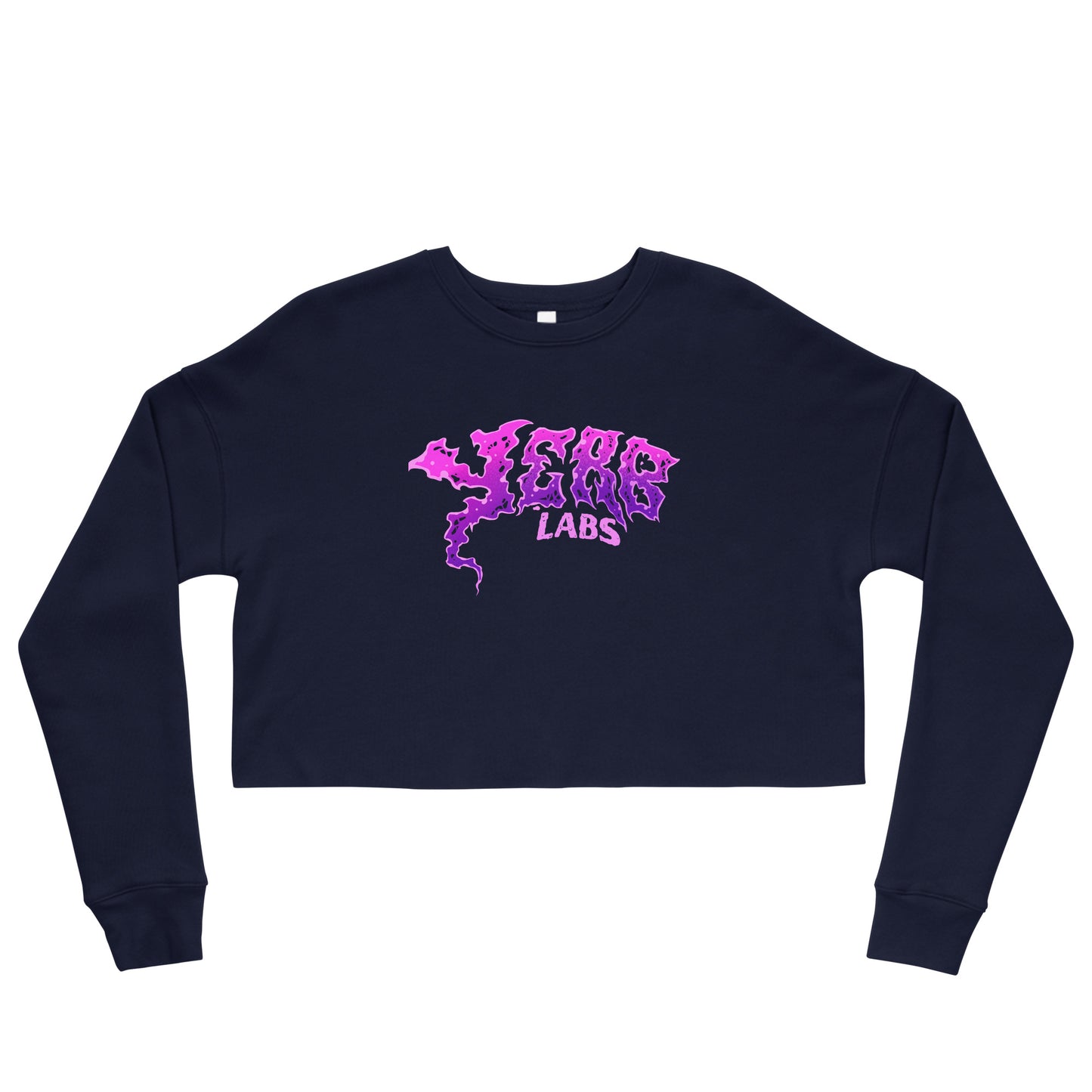 Yerb Labs Fleece Crop Sweatshirt