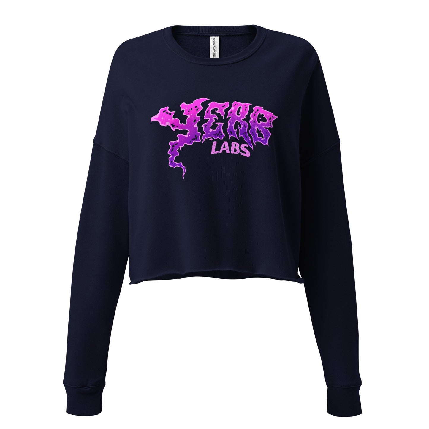 Yerb Labs Fleece Crop Sweatshirt