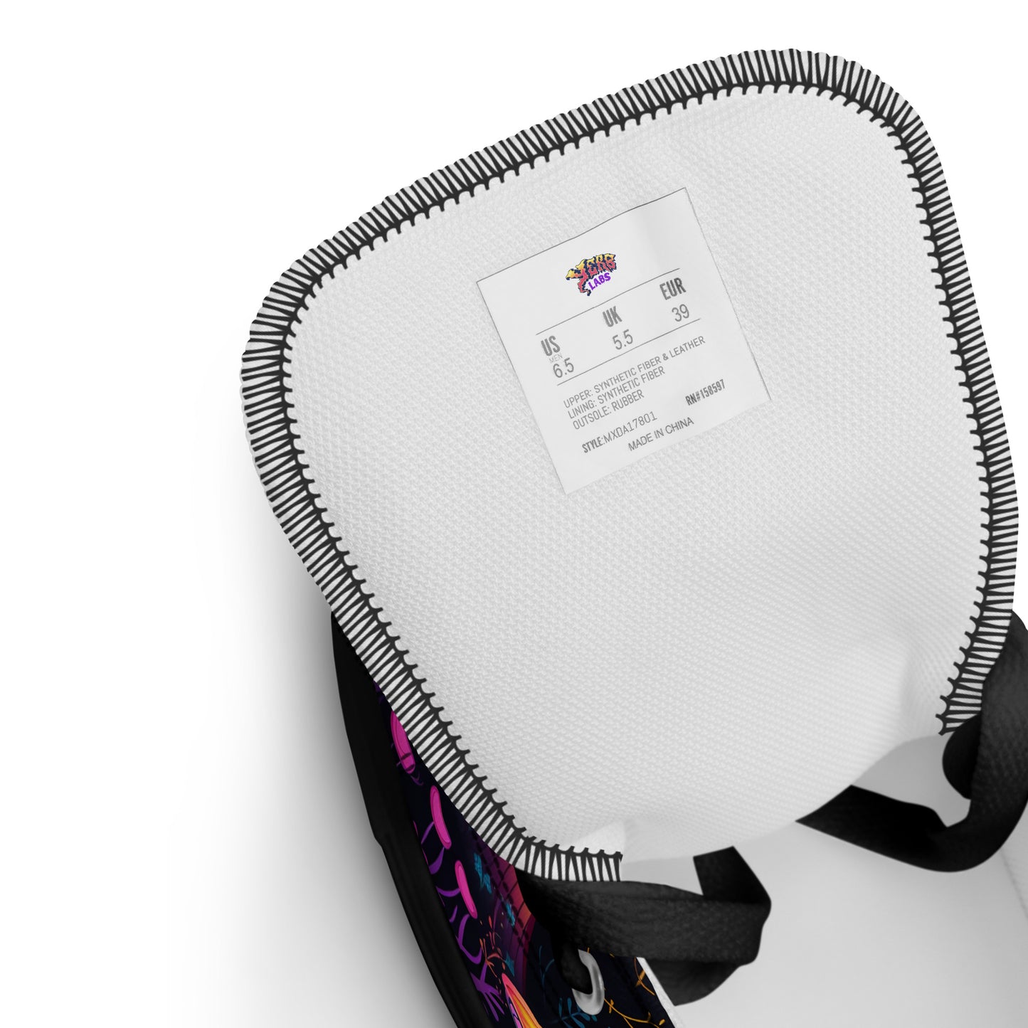 Yerb Labs Magic Mushroom Women’s high top canvas shoes