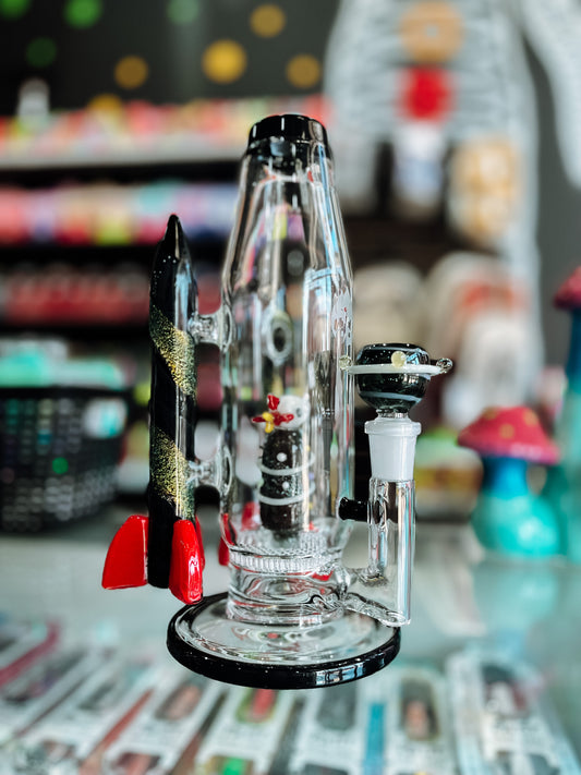 Empire Glassworks Galactic Rocketship Bong 🚀
