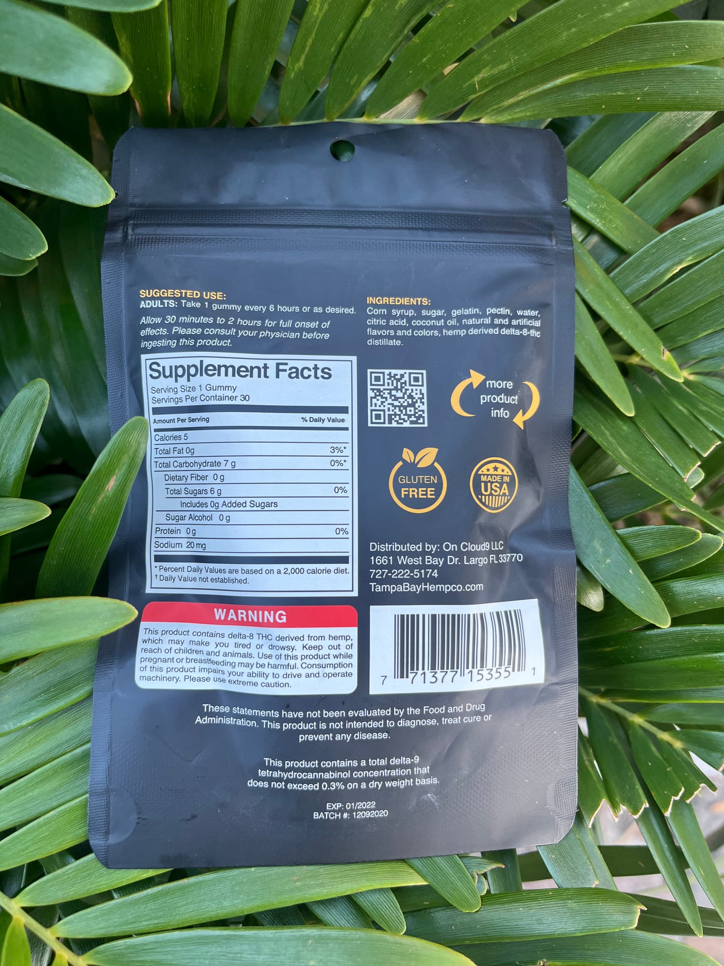 Tampa Hemp Co Delta 8 THC Gummies