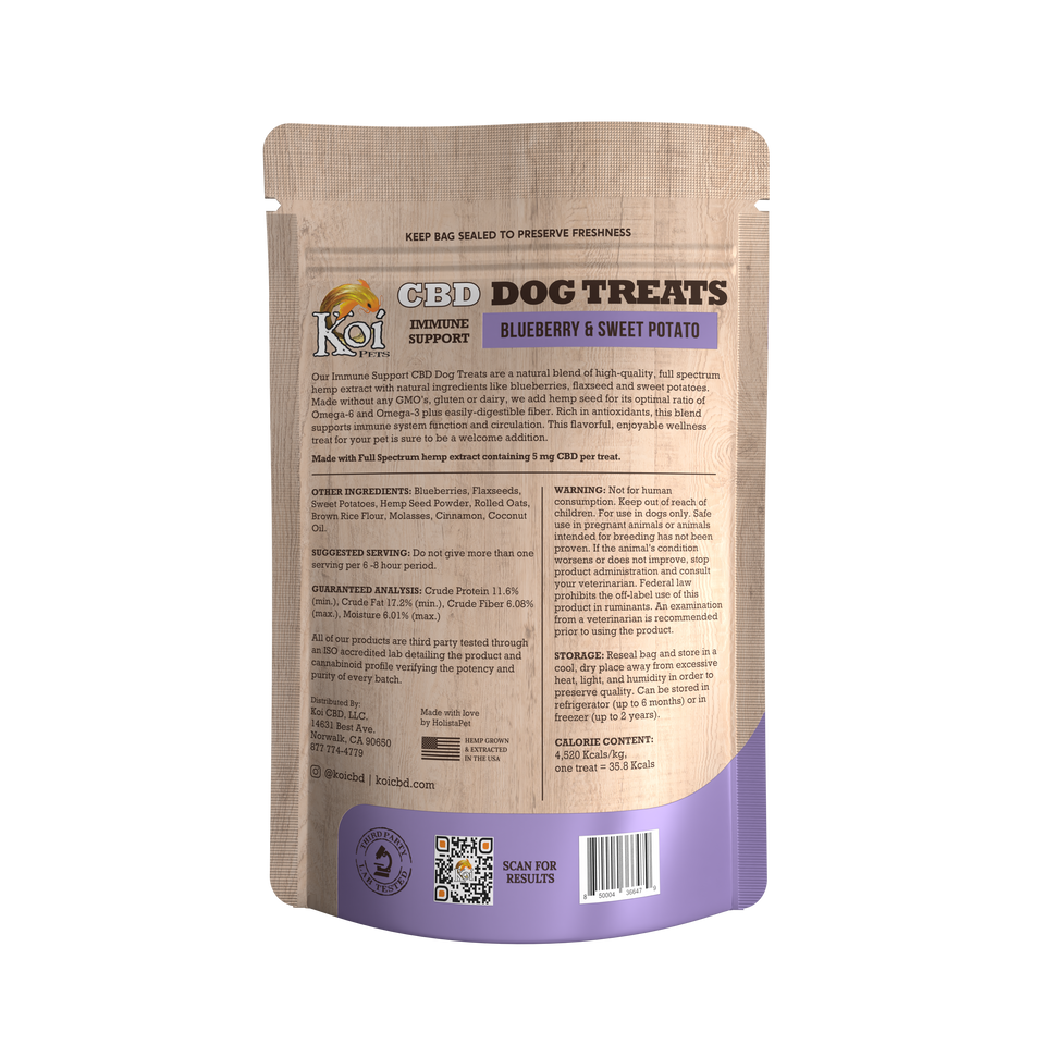 Koi CBD Dog Treats / Immune Support