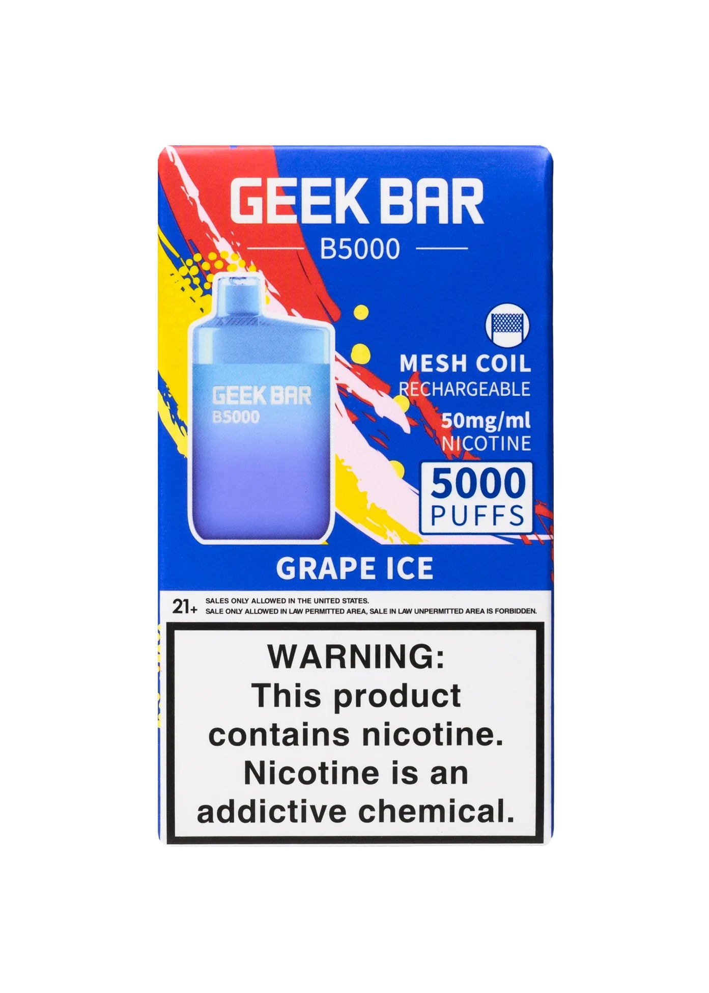 Geek Bar B5000 Yerb Labs Geek Bar B5000 Yerb Labs