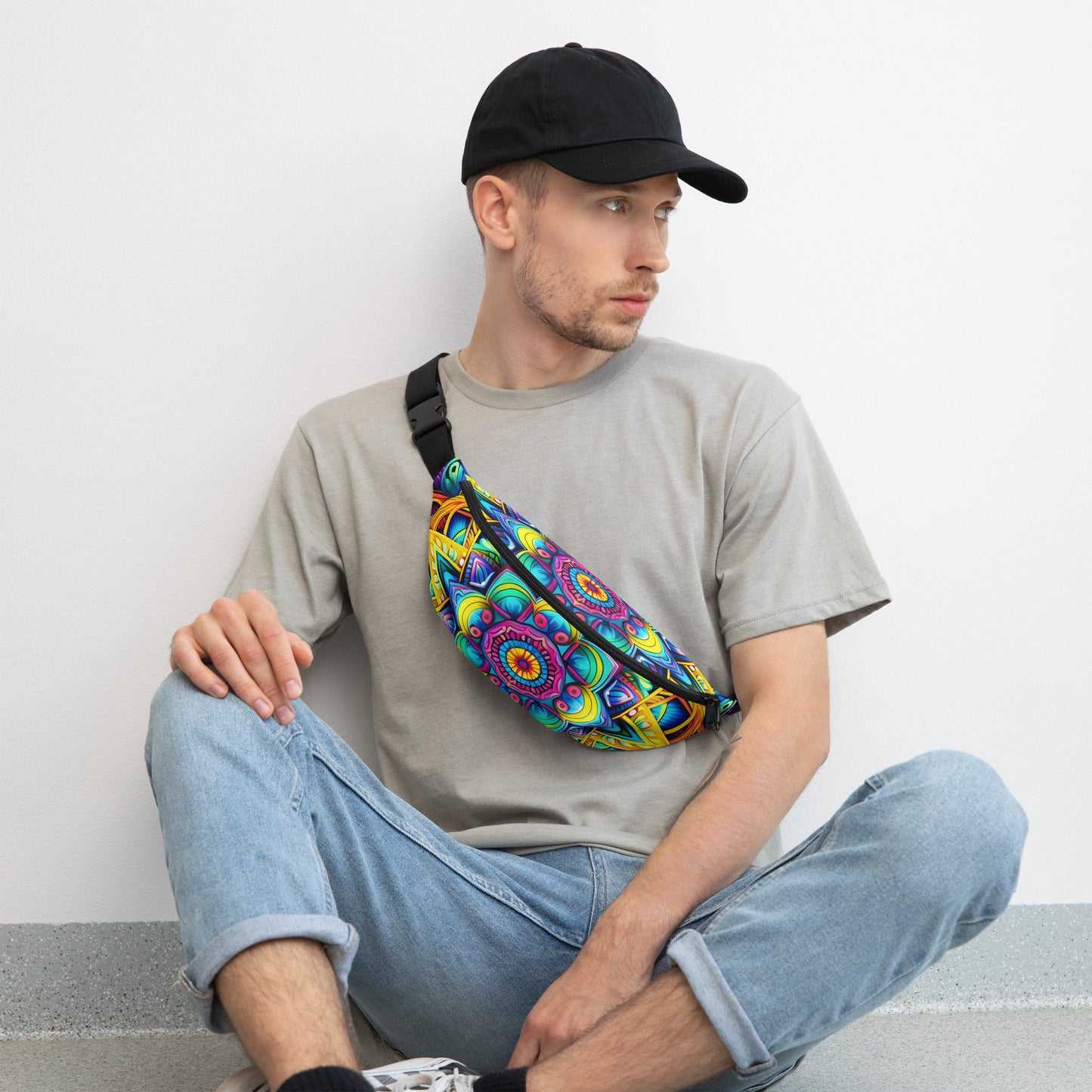 Trippy Mandala Fanny Pack