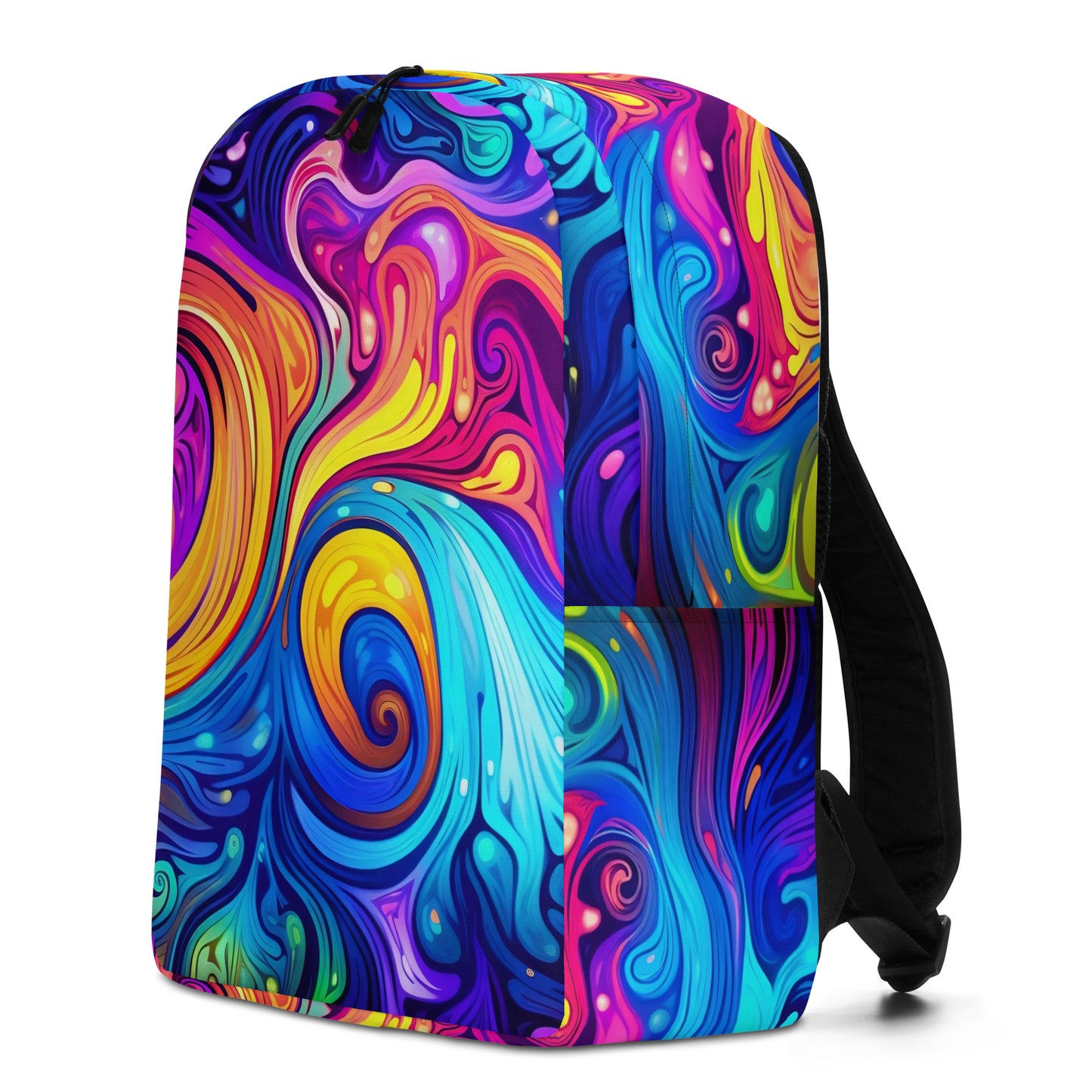 Trippy Design Minimalist Backpack