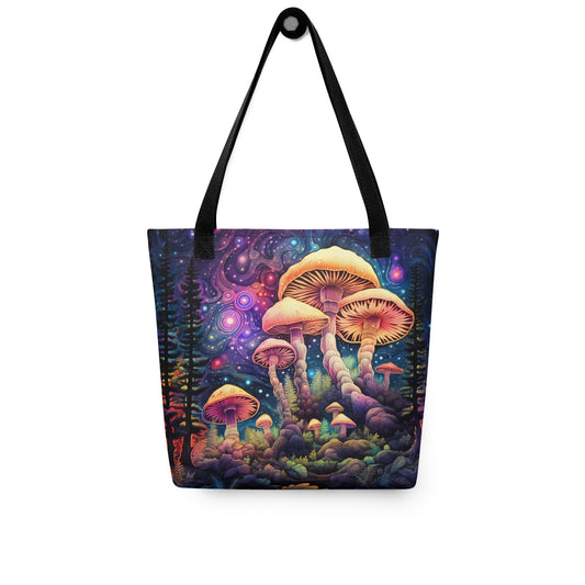 Magic Mushroom Forest Tote bag