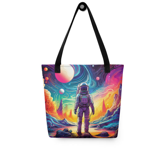 Trippy Astronaut Tote bag
